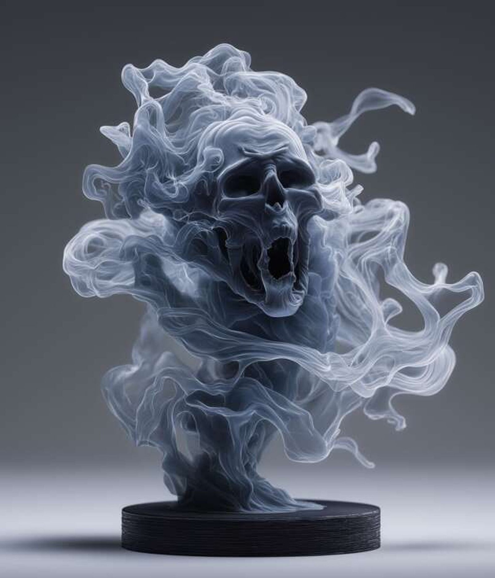Ghostly wraith smoke bust